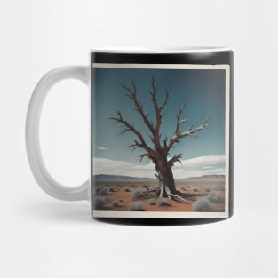 Dead tree in wild west Mug